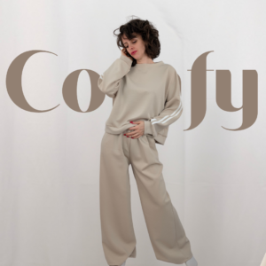 Conjunto Comfy beige