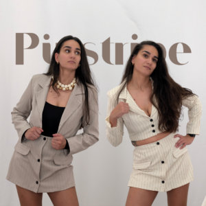 Traje Pinstripe