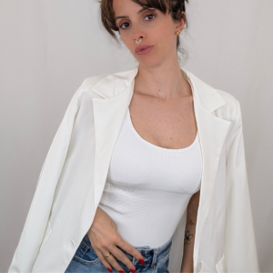 Blazer Pure blanca