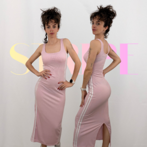Vestido Stripe